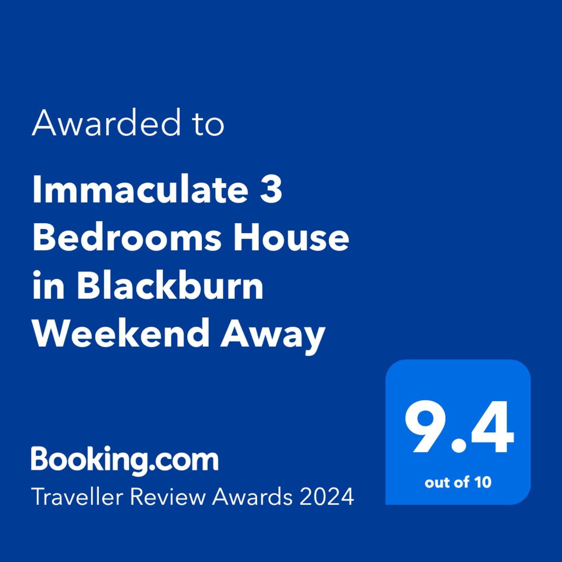 Come & Unwind In Charming 5 Bed House In Blackburn Blackburn  Exterior photo